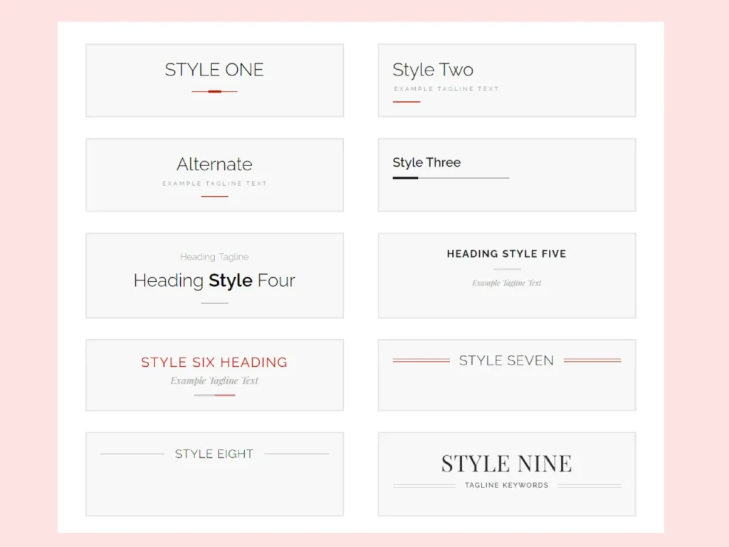 tutorial membuat tema WordPress dari nol - 15+ CSS Heading Styles Examples — CodeHim