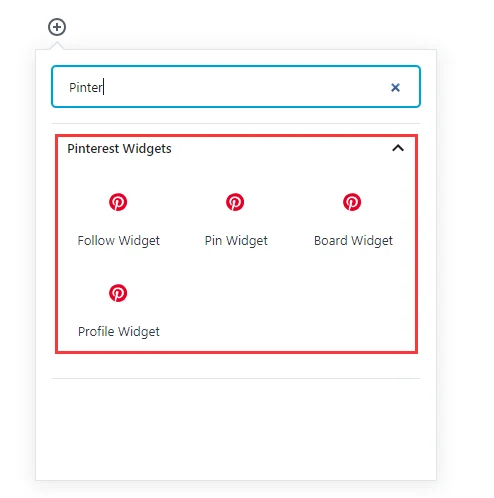 All-in-on Pinterest Widget Blocks For Gutenberg Editor - Pinblocks | WP