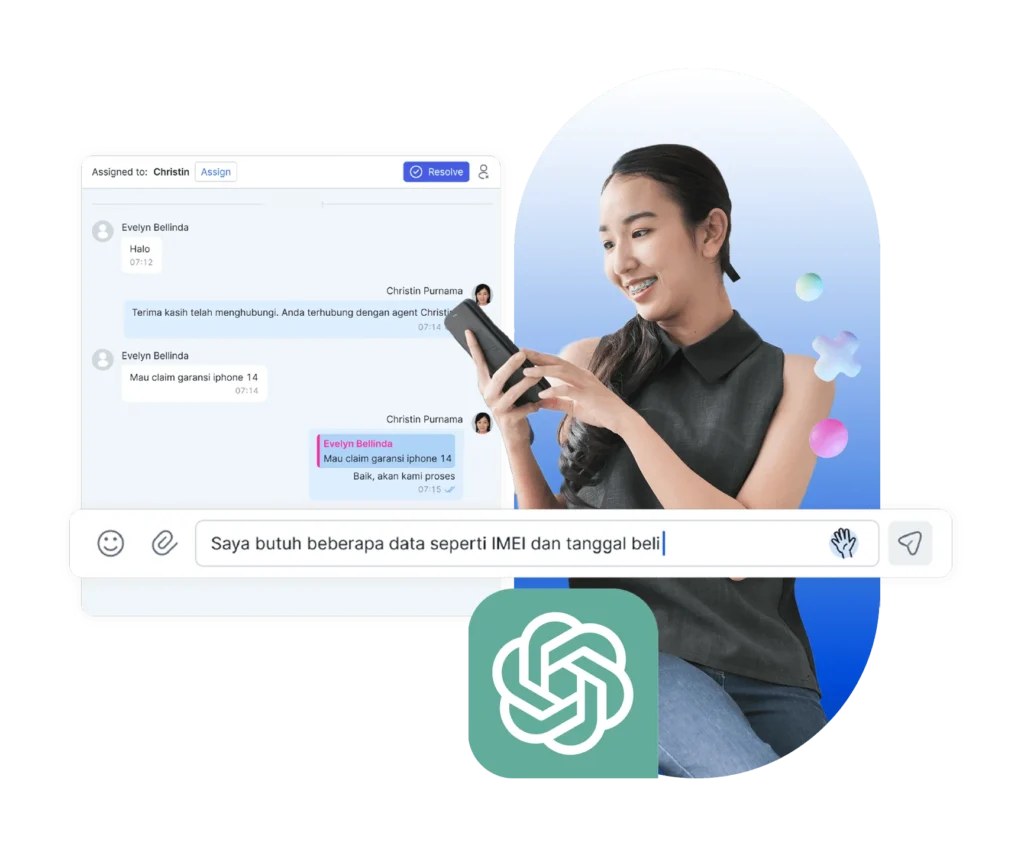 strategi penggunaan chatbot AI dalam layanan pelanggan - Aplikasi Chatbot AI Indonesia: 80% Efisien Kelola Omnichannel