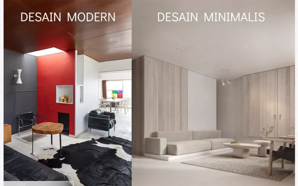 Banyak yang Salah, Kenali Perbedaan Konsep Desain Modern, Minimalis dan