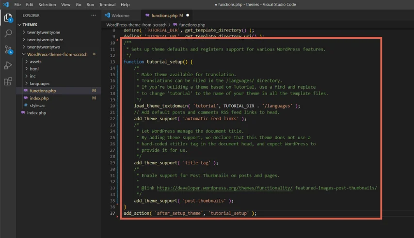 tutorial membuat tema WordPress dari nol - Cara Membuat Theme WordPress (Part 2): Functions, Header, & Footer