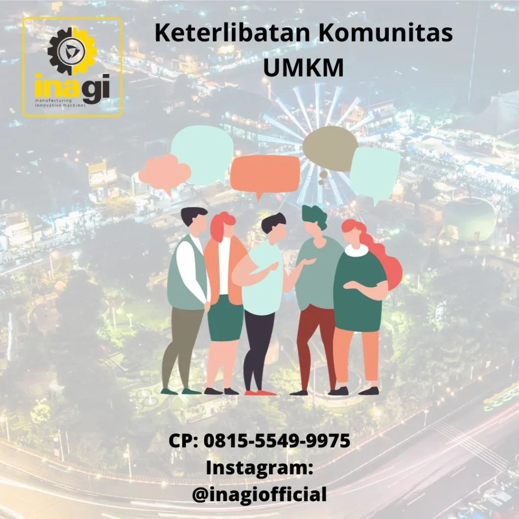 Keterlibatan Komunitas UMKM - INAGI