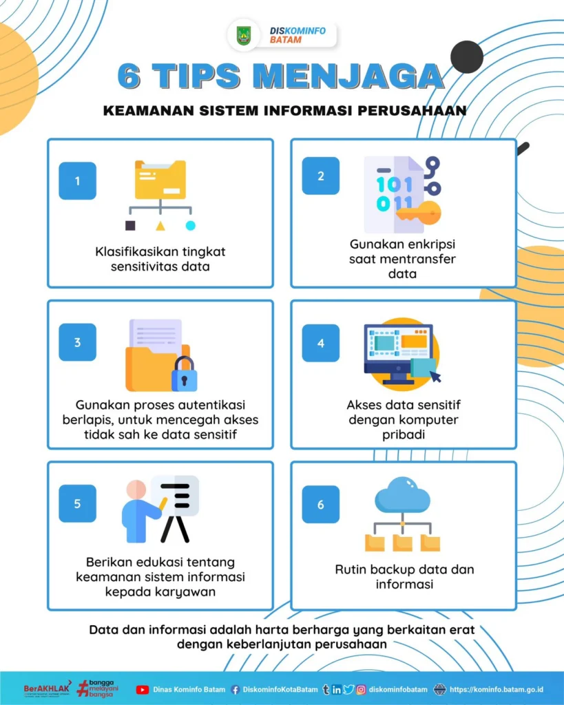 Langkah Perhatian khusus kepada Keamanan Sistem Informasi Perusahaan