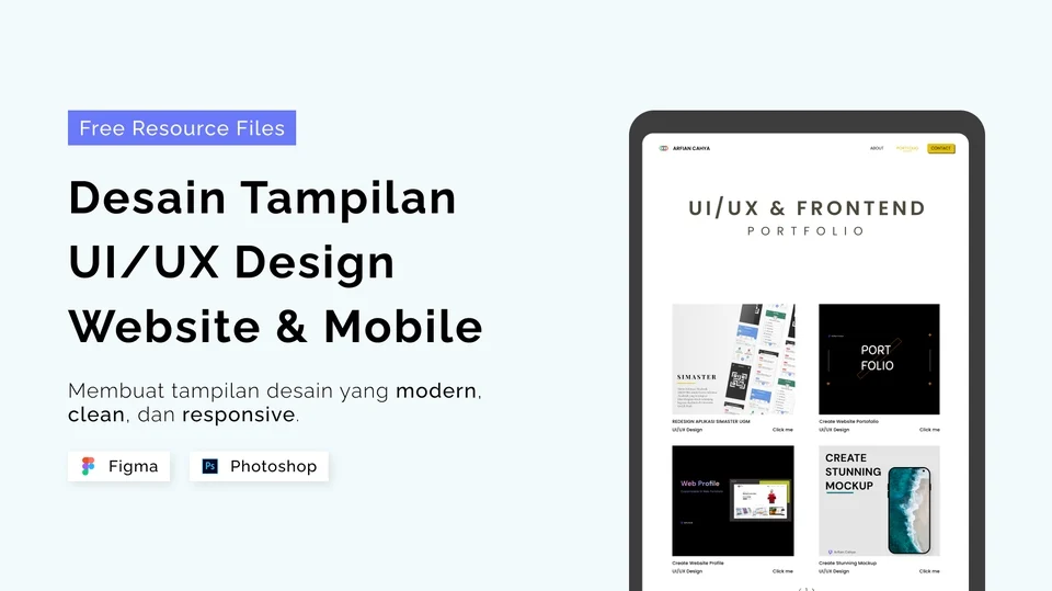 Membuat Desain Tampilan Responsive UI/UX Design dengan Memperhatikan