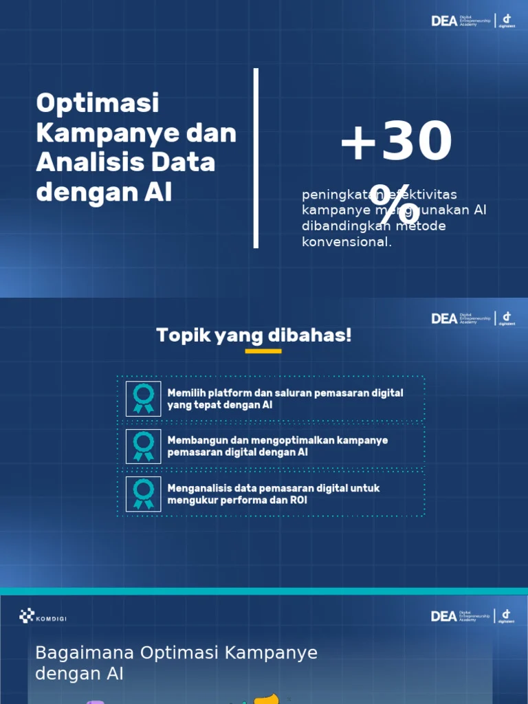 [PPT] 11 Optimasi Kampanye Dan Analisis Data Dengan AI | PDF