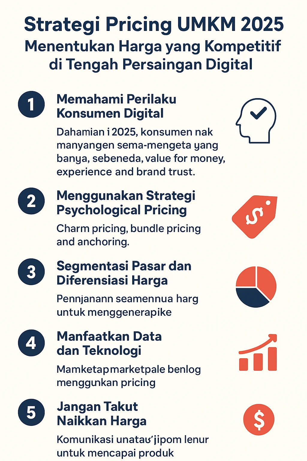 Strategi Pricing UMKM 2025: Cara Menentukan Harga Kompetitif di Era Digital