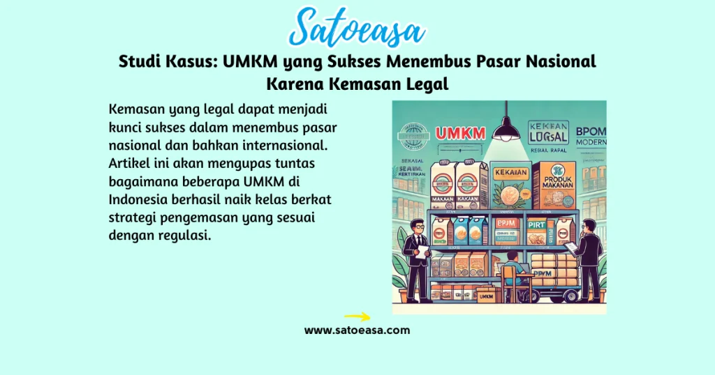 Studi Kasus: UMKM yang Sukses Menembus Pasar Nasional Karena Kemasan