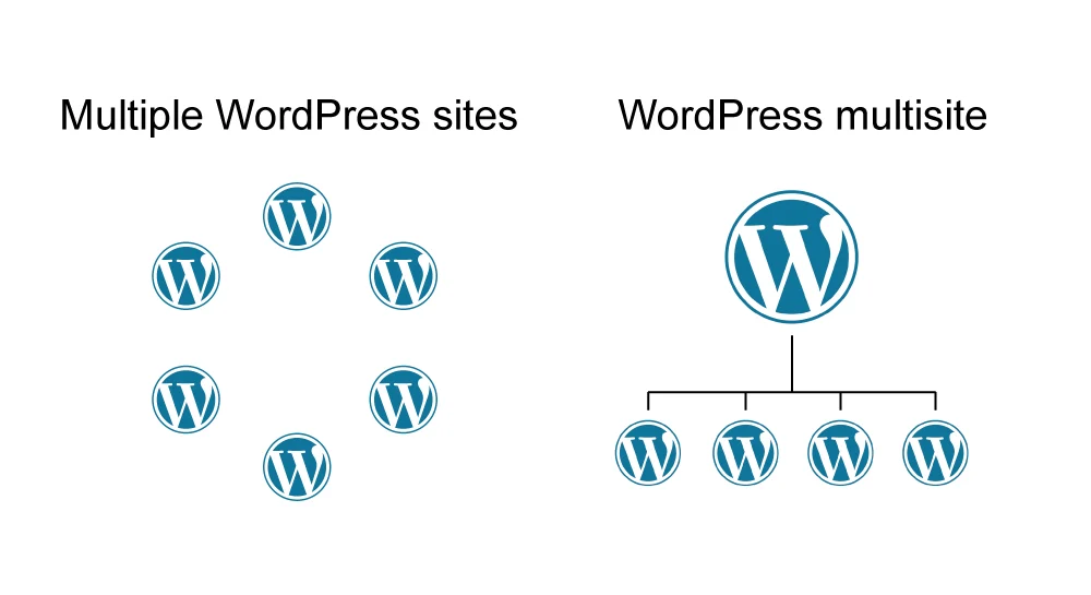 WordPress multisite vs multiple single sites: pros and cons | Wishdesk
